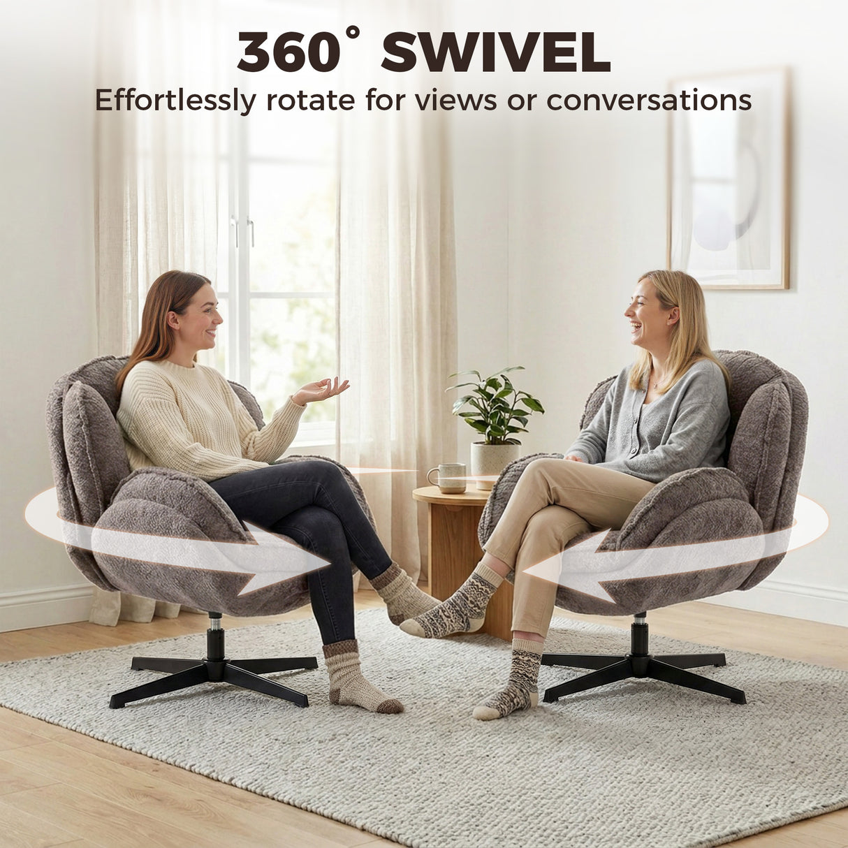 Velvet Accent Chair 76cm Wide - Velmora