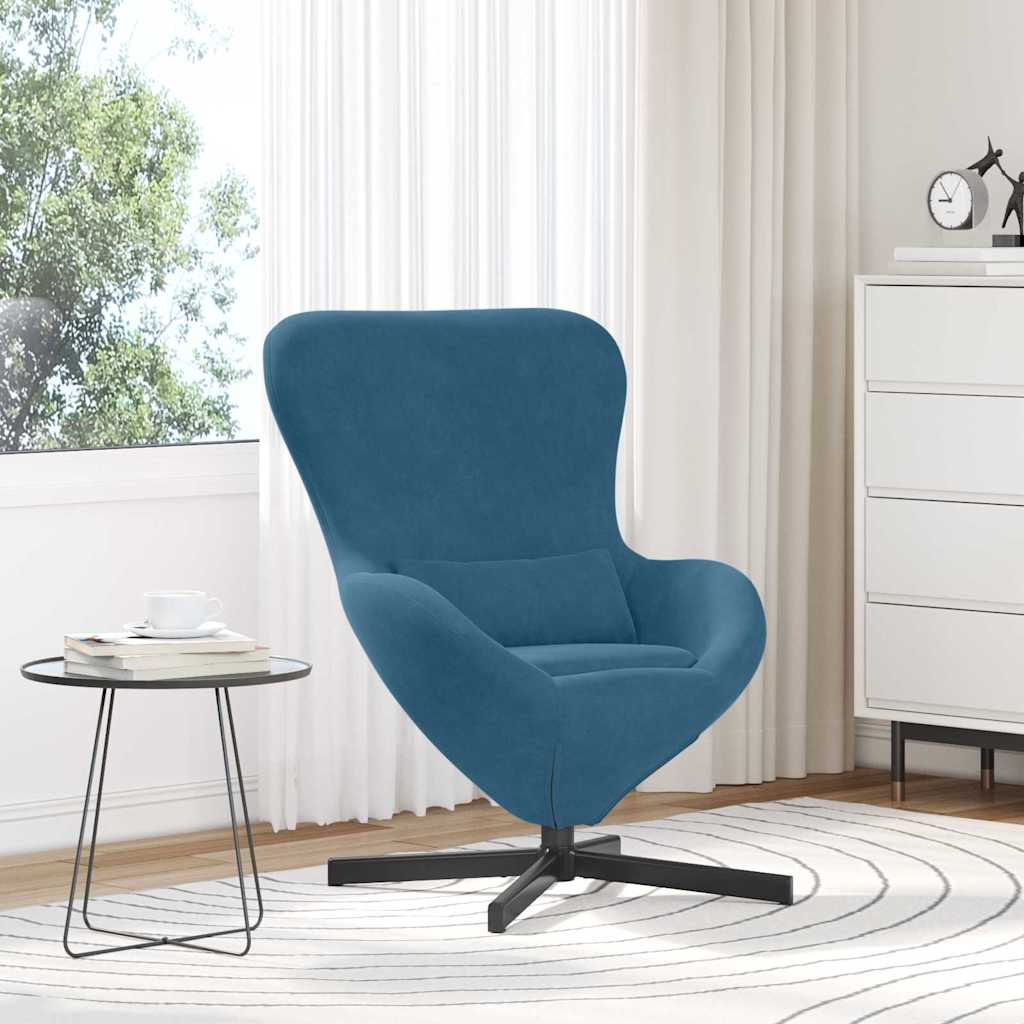 Velvet Armchair With Black Legs - Vantage Home
