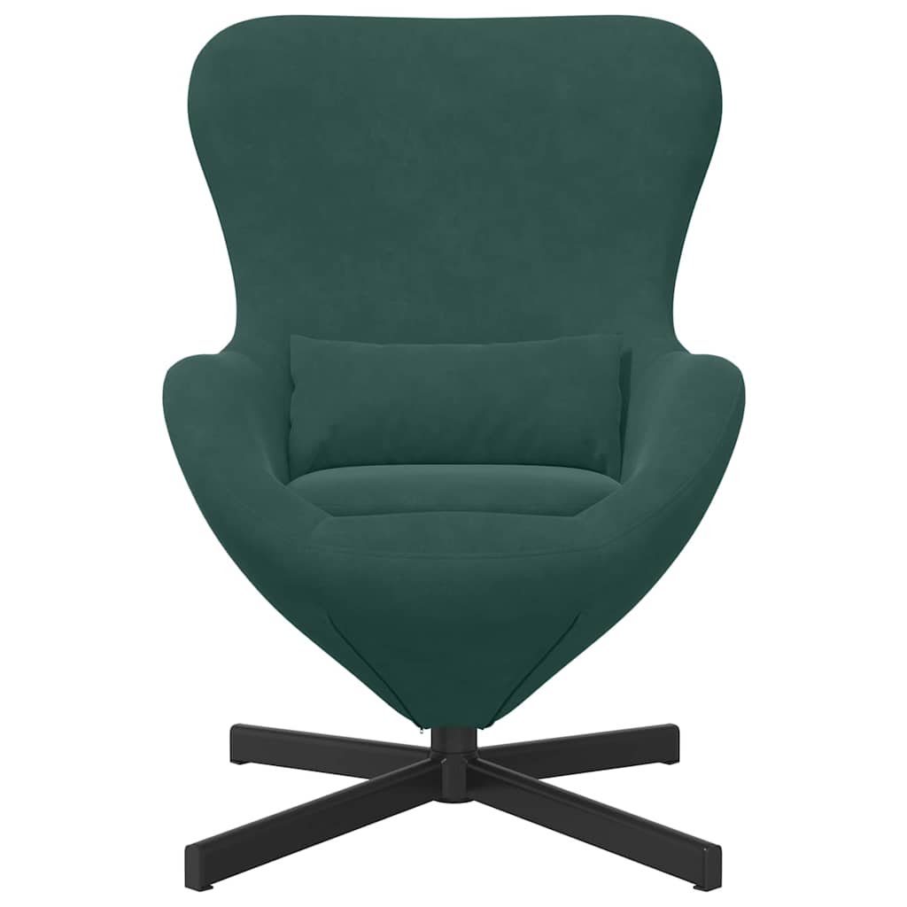 Velvet Armchair With Black Legs - Vantage Home