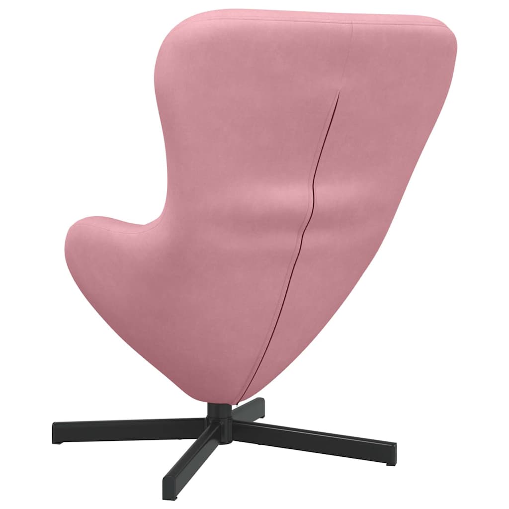 Velvet Armchair With Black Legs - Vantage Home