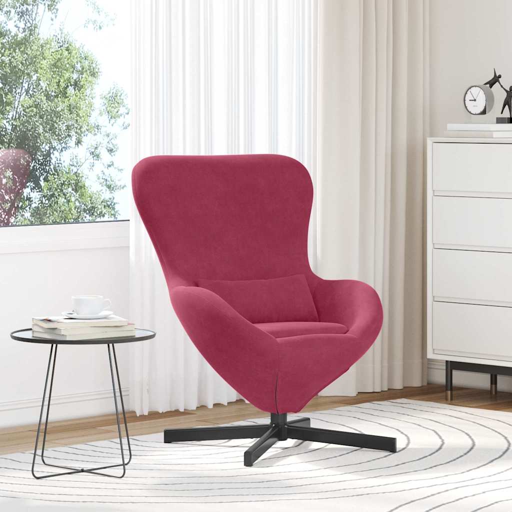 Velvet Armchair With Black Legs - Vantage Home