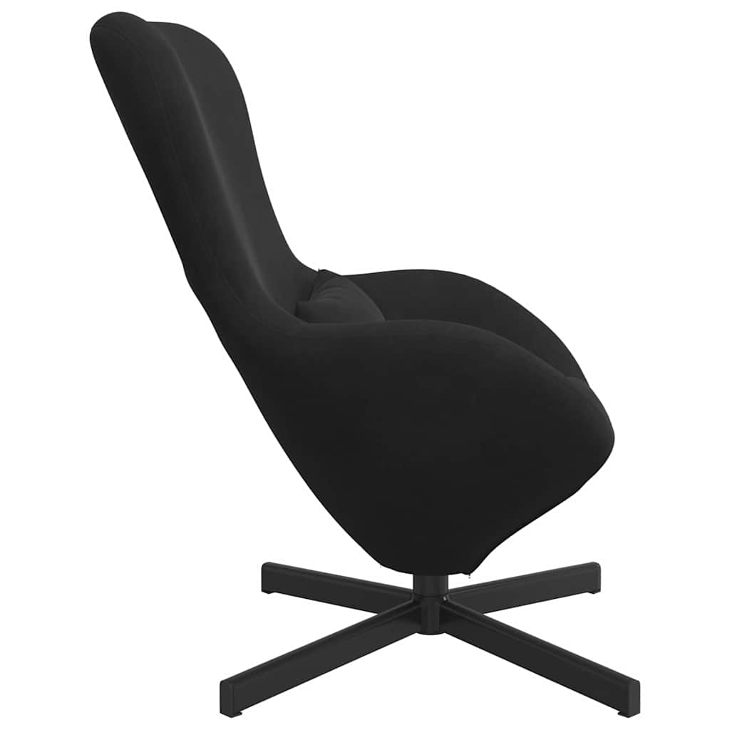 Velvet Armchair With Black Legs - Vantage Home