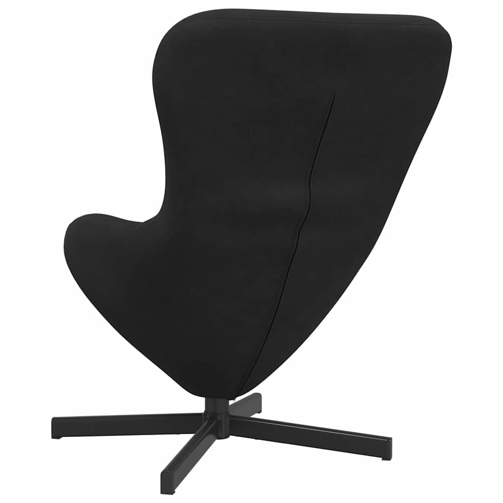 Velvet Armchair With Black Legs - Vantage Home