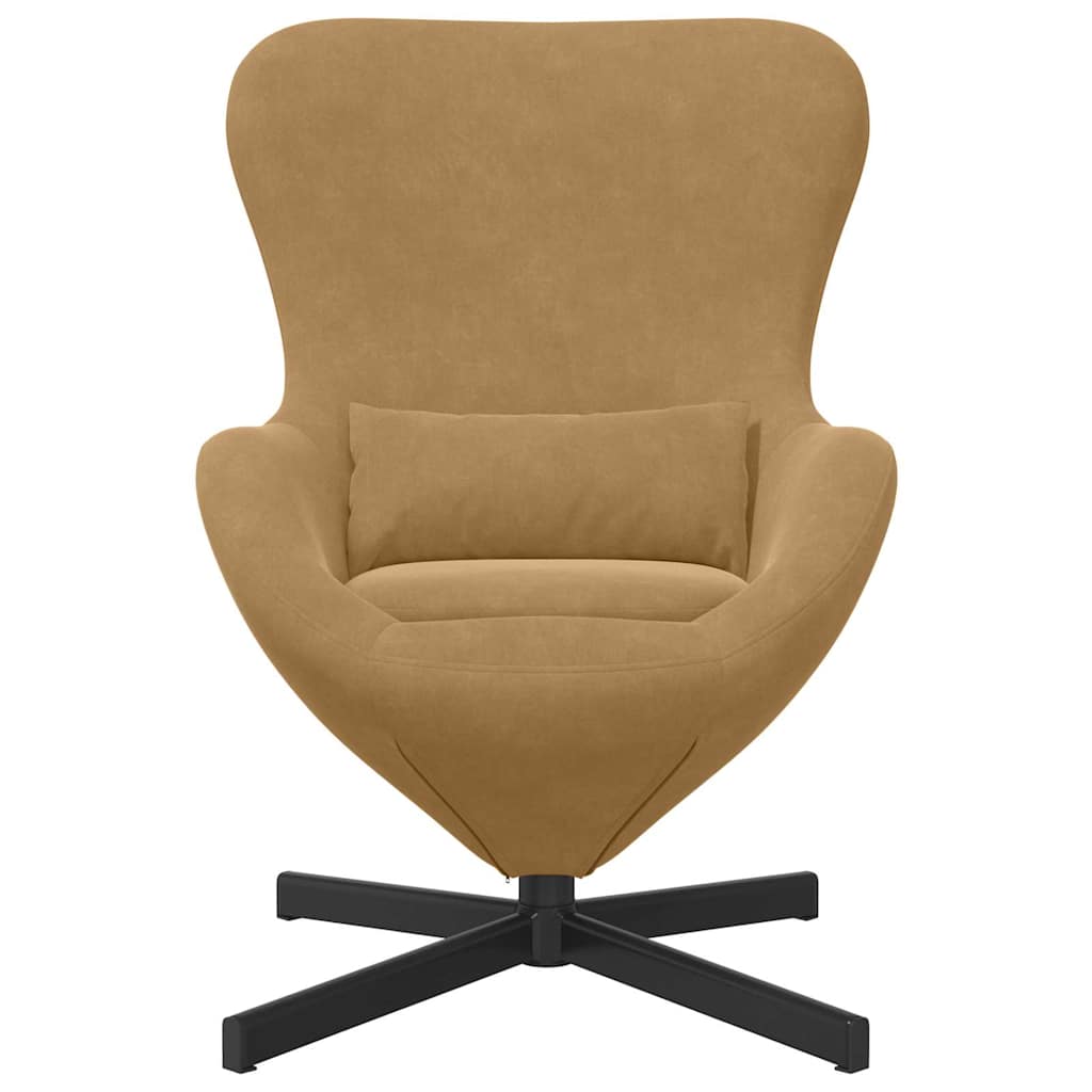 Velvet Armchair With Black Legs - Vantage Home