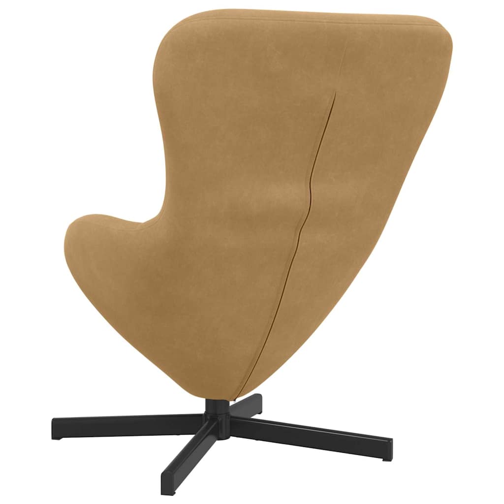 Velvet Armchair With Black Legs - Vantage Home