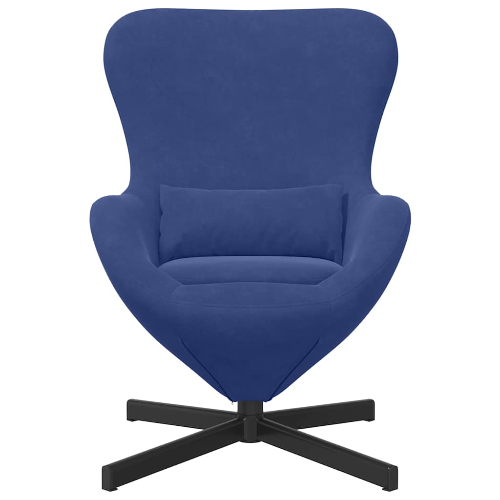 Velvet Armchair With Black Legs - Vantage Home
