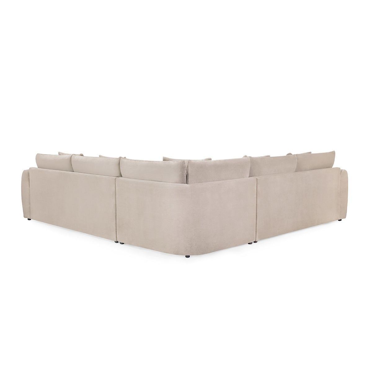 Velvet Corner Sofa Large - Mirabel