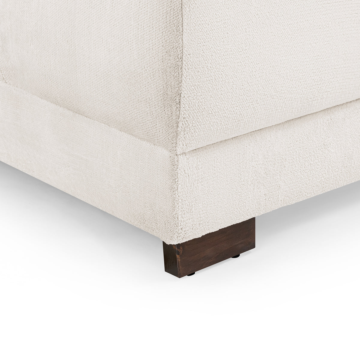 Velvet Corner Sofa in U Shape - Azzuro