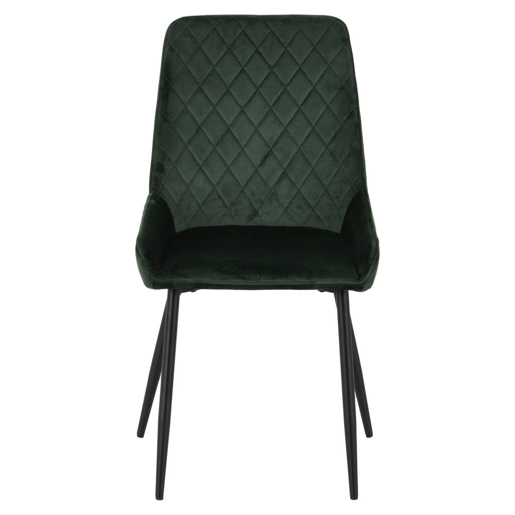 Velvet Dining Chairs in Set Of 2 - Avery