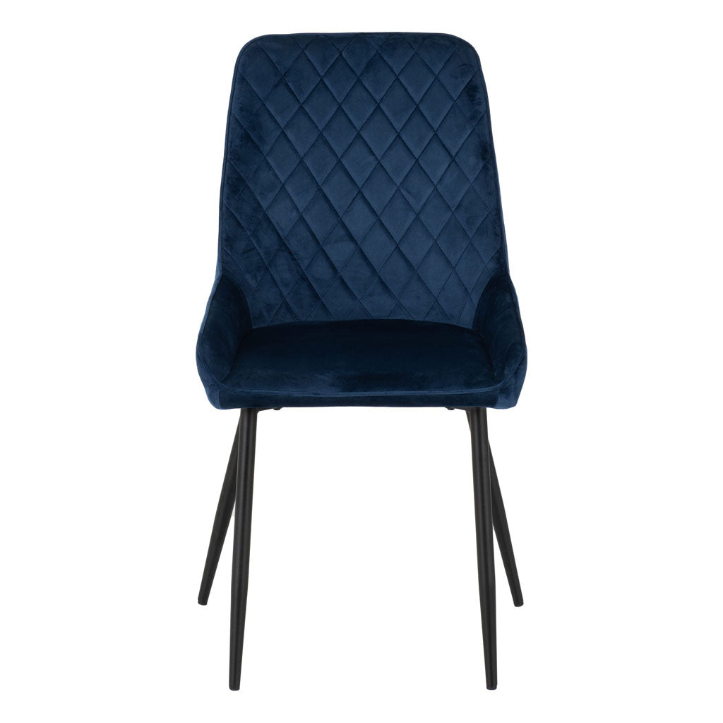 Velvet Dining Chairs in Set Of 2 - Avery