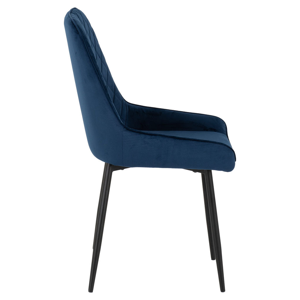 Velvet Dining Chairs in Set Of 2 - Avery