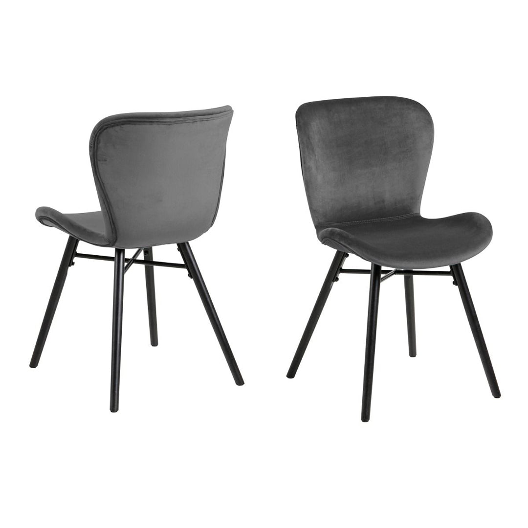 Velvet Dining Chairs in Set Of 2 - Batilda