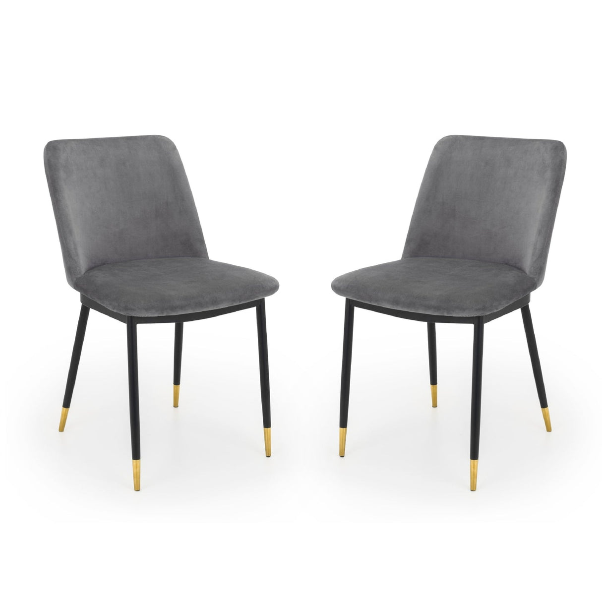 Velvet Dining Chairs in Set Of 2 - Delaunay