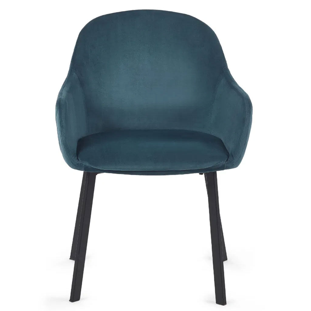 Velvet Dining Chairs in Set Of 2 - Lima