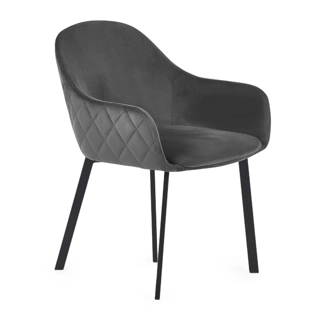 Velvet Dining Chairs in Set Of 2 - Lima