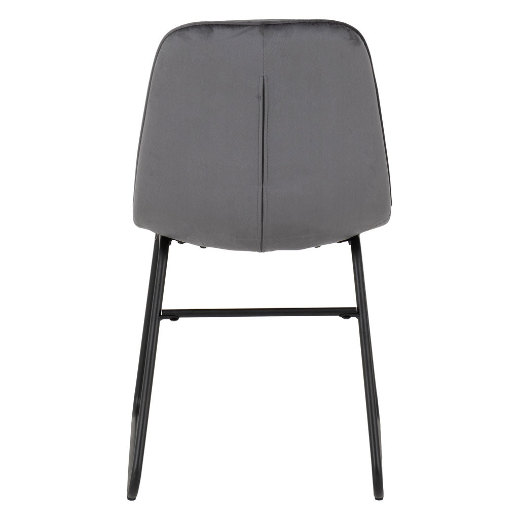 Velvet Dining Chairs in Set Of 2 - Lukas