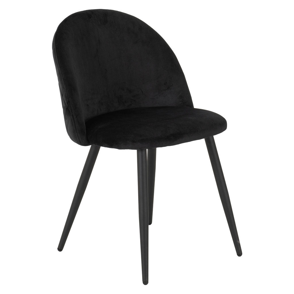 Velvet Dining Chairs in Set Of 2 - Marlow