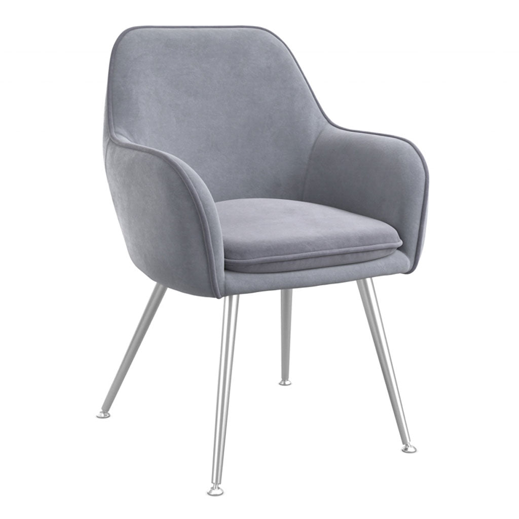 Velvet Dining Chairs in Set Of 2 - Tara