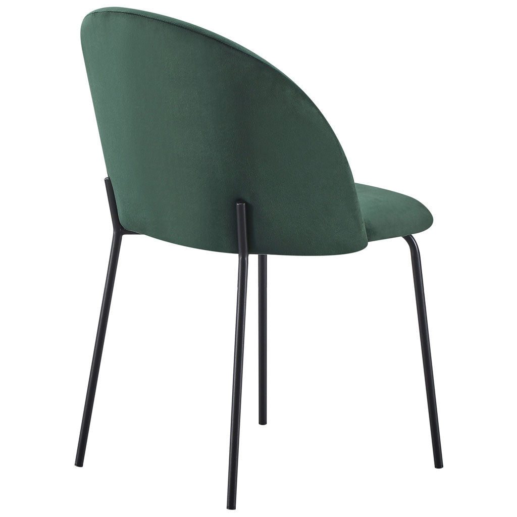 Velvet Dining Chairs in Set Of 4 - Boston