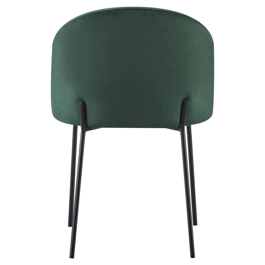 Velvet Dining Chairs in Set Of 4 - Boston