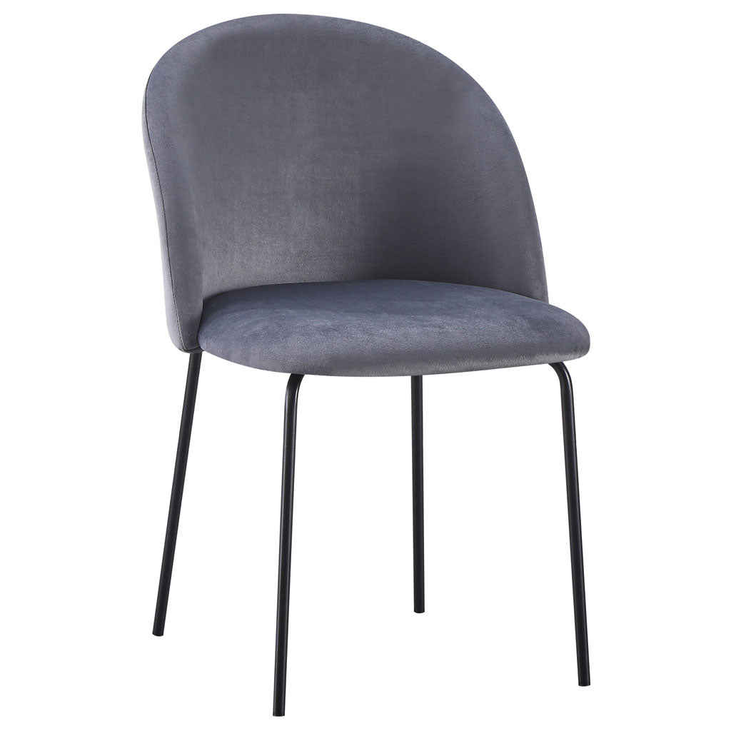 Velvet Dining Chairs in Set Of 4 - Boston