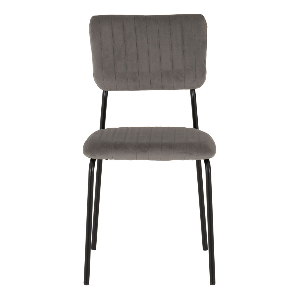 Velvet Dining Chairs in Set Of 4 - Sheldon