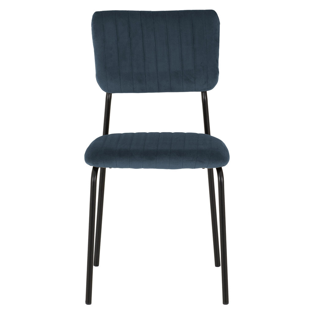 Velvet Dining Chairs in Set Of 4 - Sheldon