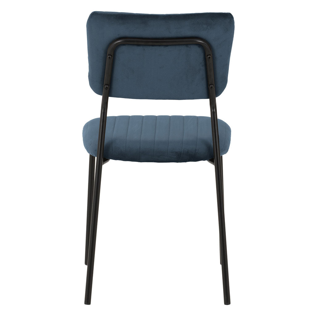 Velvet Dining Chairs in Set Of 4 - Sheldon