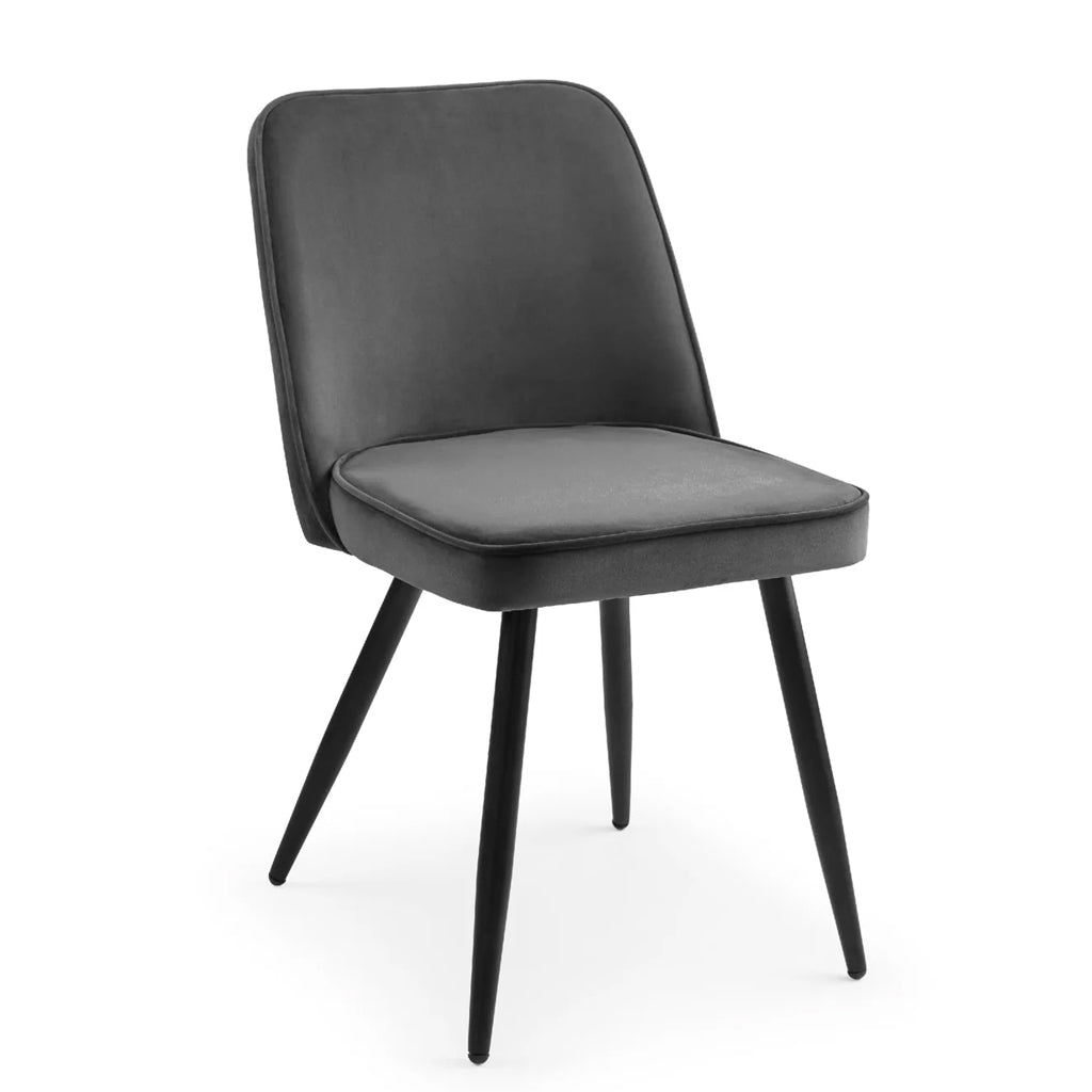 Velvet Dining Chairs in Set Of 2 - Burgess