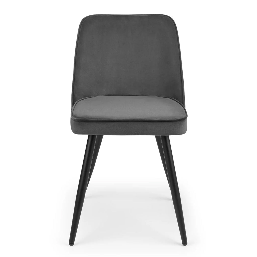 Velvet Dining Chairs in Set Of 2 - Burgess