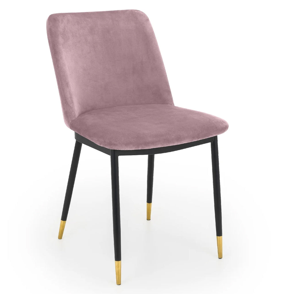 Velvet Dining Chairs in Set Of 2 - Delaunay