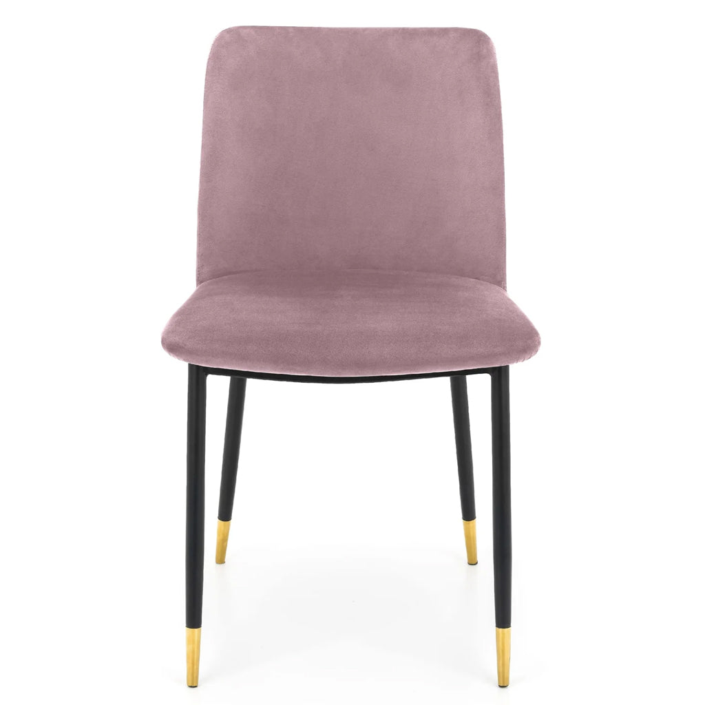 Velvet Dining Chairs in Set Of 2 - Delaunay