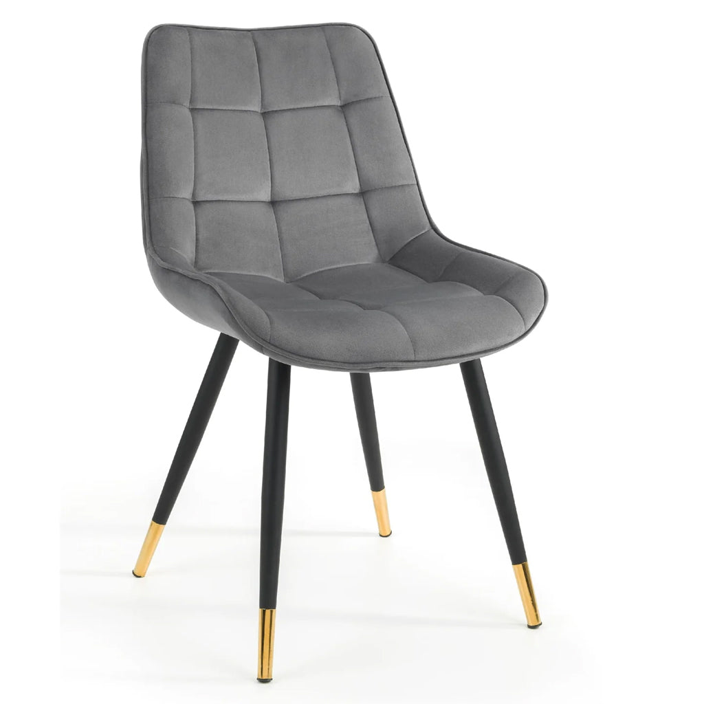 Velvet Dining Chairs in Set Of 2 - Hadid