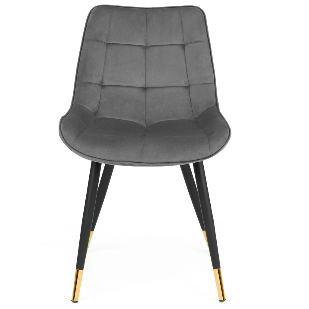 Velvet Dining Chairs in Set Of 2 - Hadid