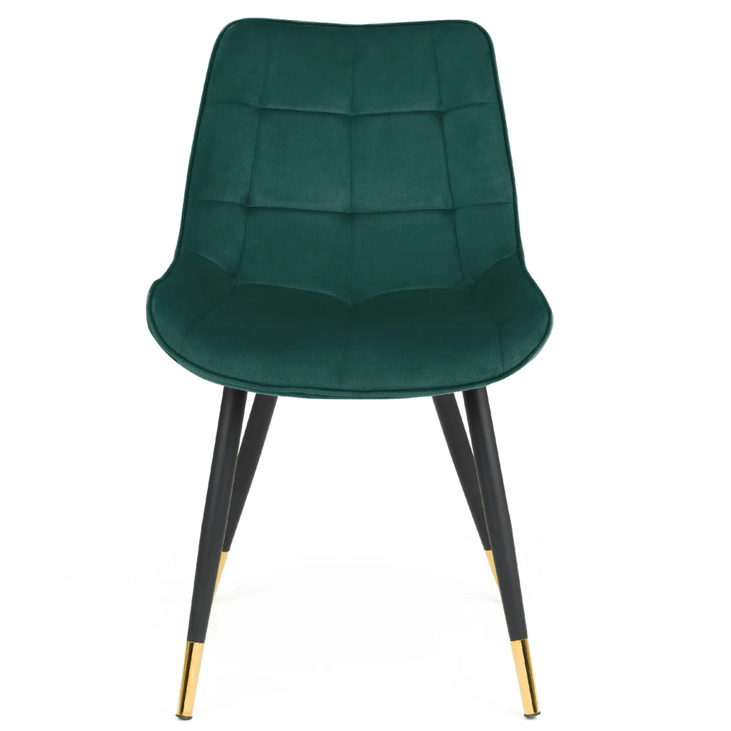 Velvet Dining Chairs in Set Of 2 - Hadid