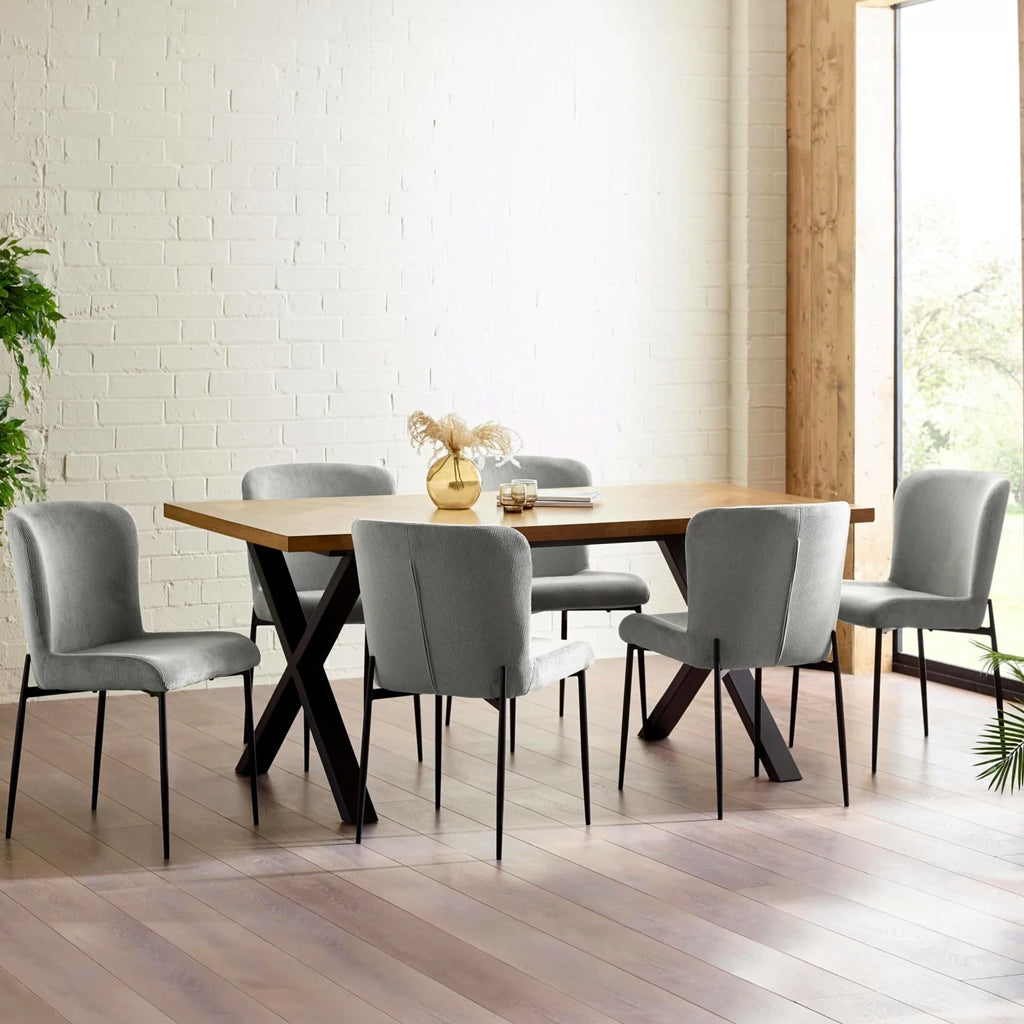 Velvet Dining Chairs in Set Of 2 - Leonie