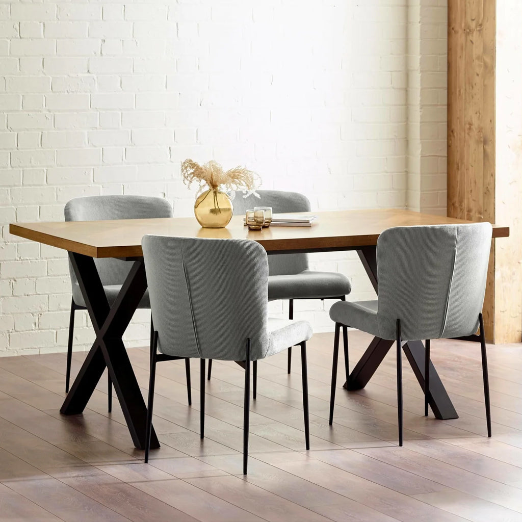 Velvet Dining Chairs in Set Of 2 - Leonie