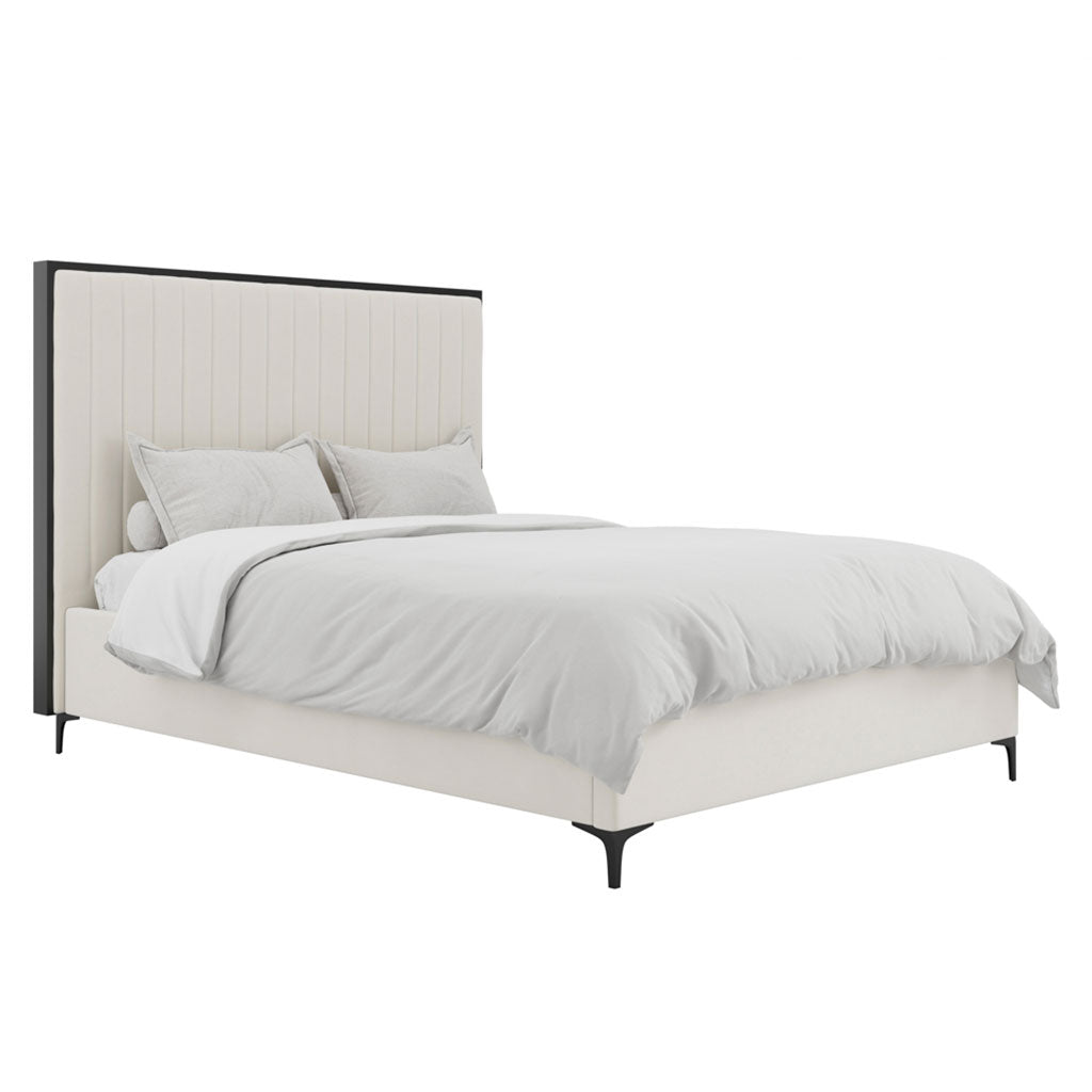 Velvet Double Bed - Berkeley