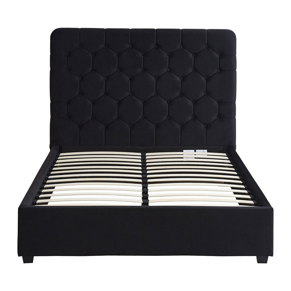 Velvet Double Bed - Madison