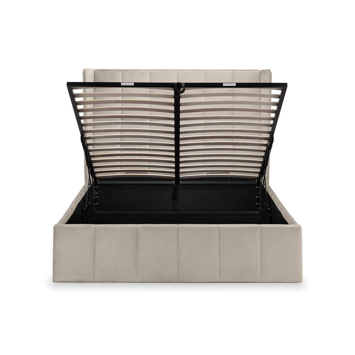 Velvet Double Ottoman Storage Bed - Gatsby