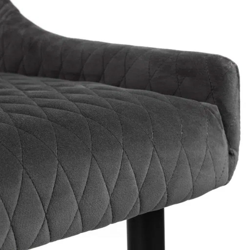 Velvet Hallway Seating Bench High Back - Luxe