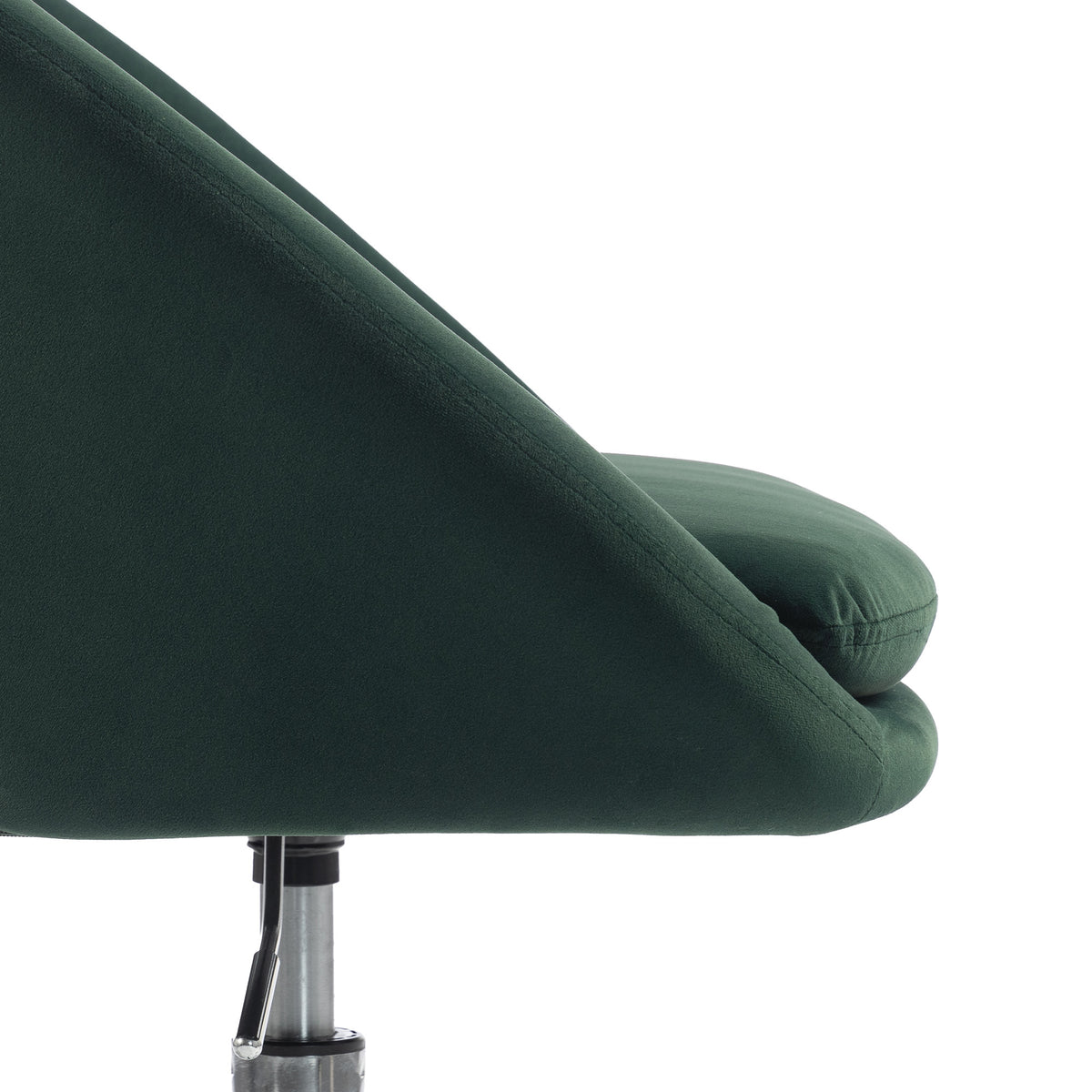 Velvet Home And Office Chair 59cm Wide - Velmora