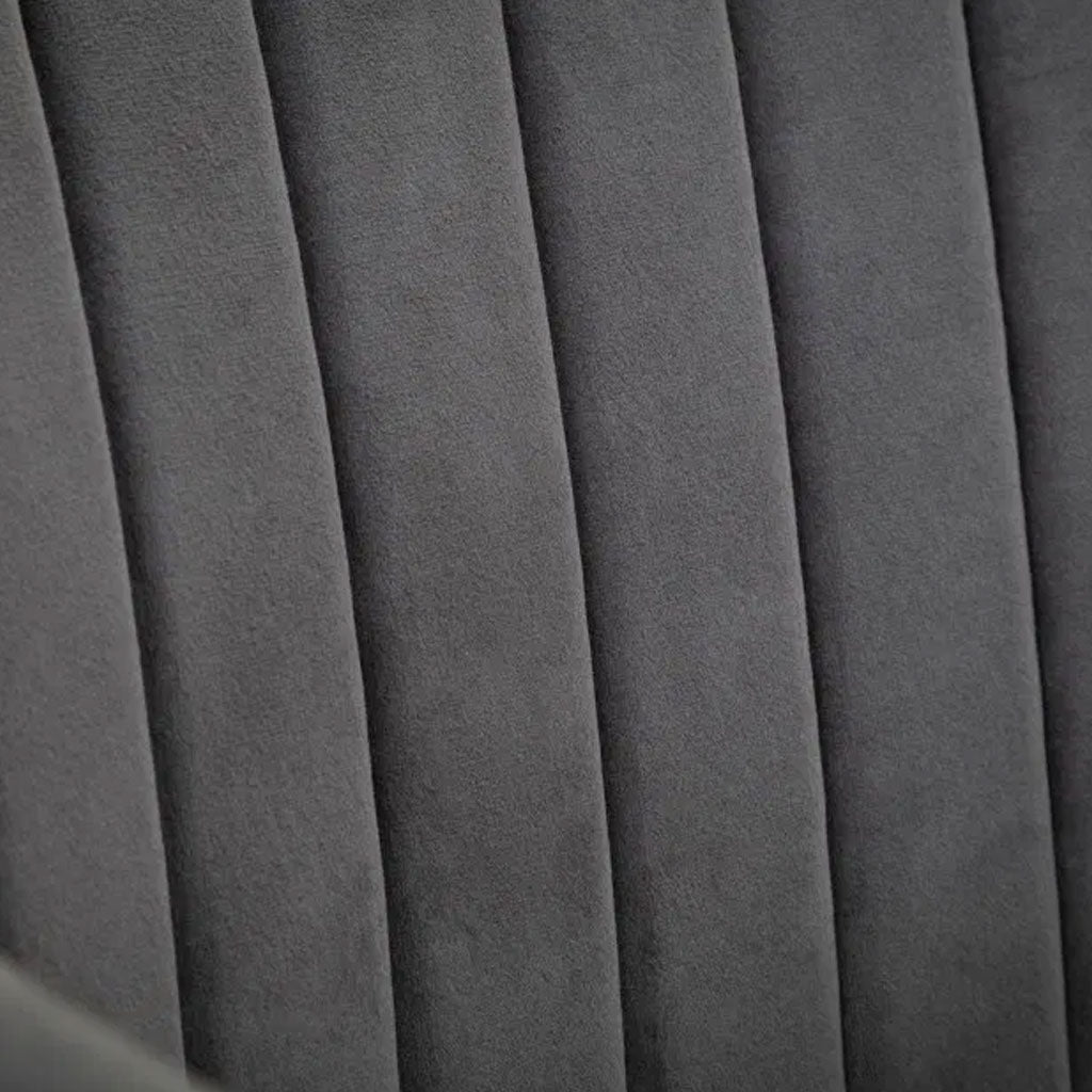 Velvet Home And Office Chair With Swivel Action - Kahlo