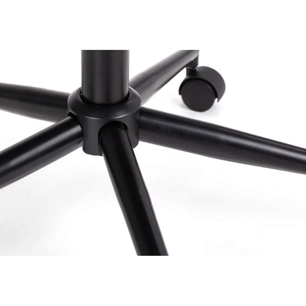 Velvet Home And Office Chair With Swivel Action - Kahlo