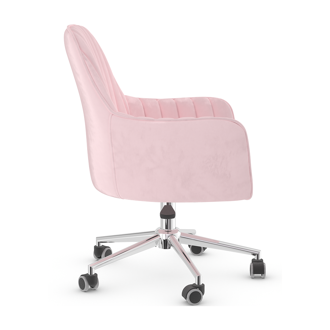 Velvet Home And Office Chair - Claremont