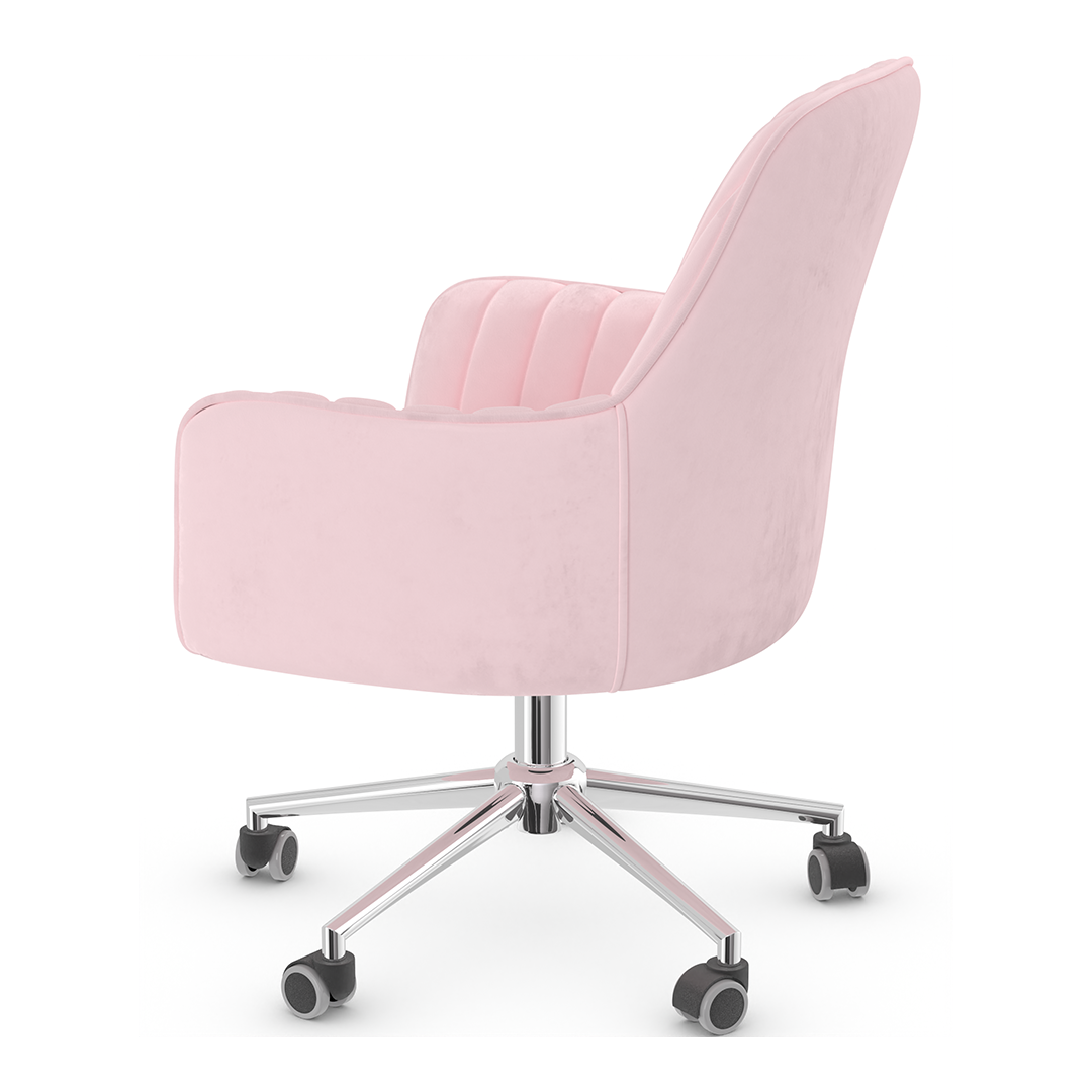 Velvet Home And Office Chair - Claremont