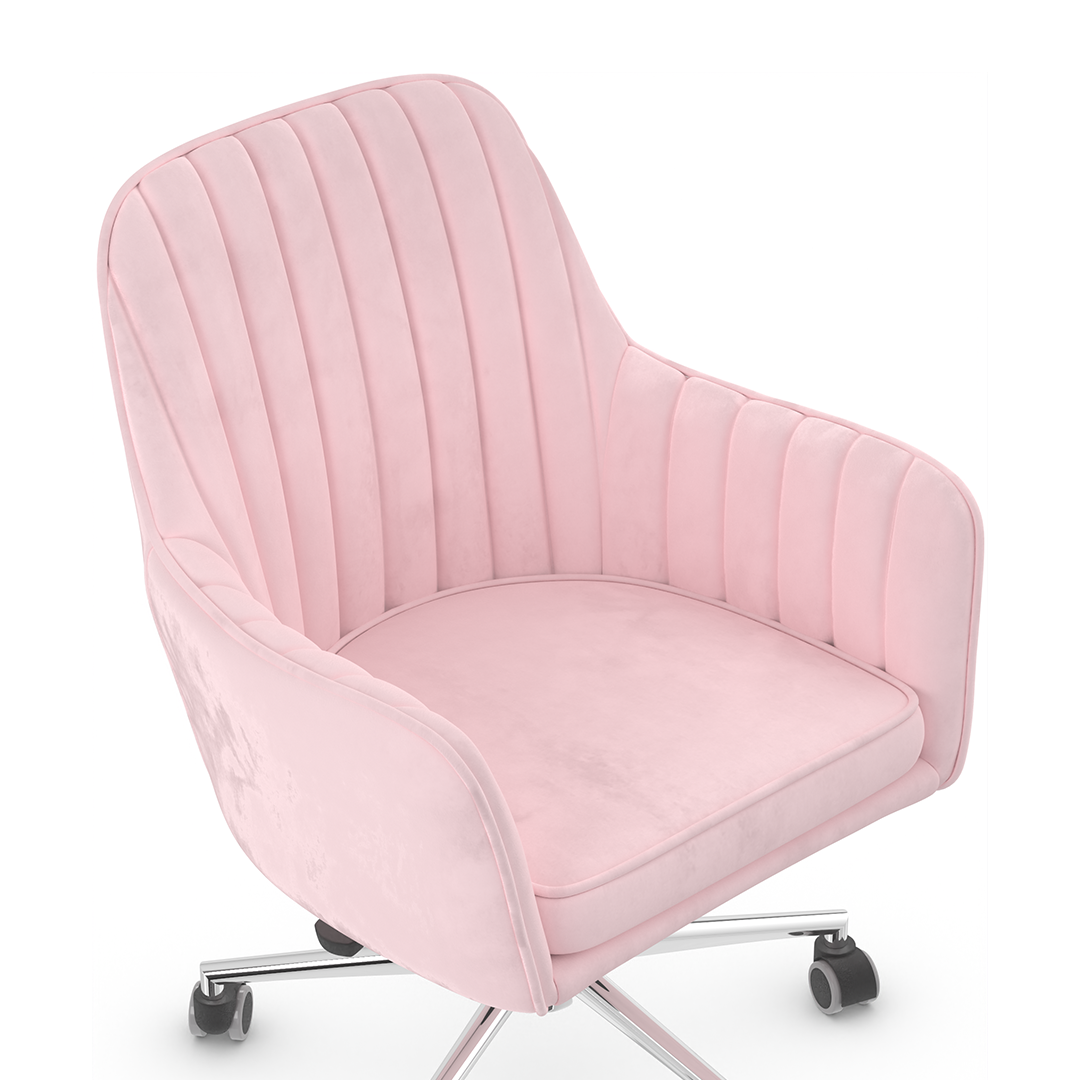 Velvet Home And Office Chair - Claremont