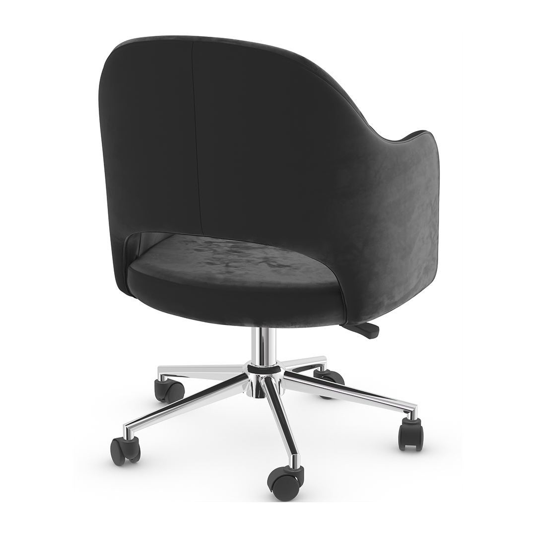 Velvet Home And Office Chair - Ormsby