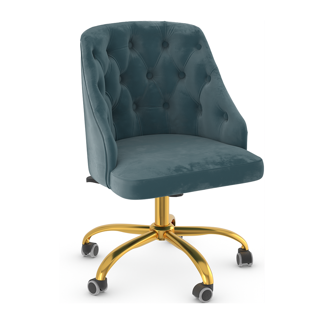 Velvet Home And Office Chair - Redcliffe