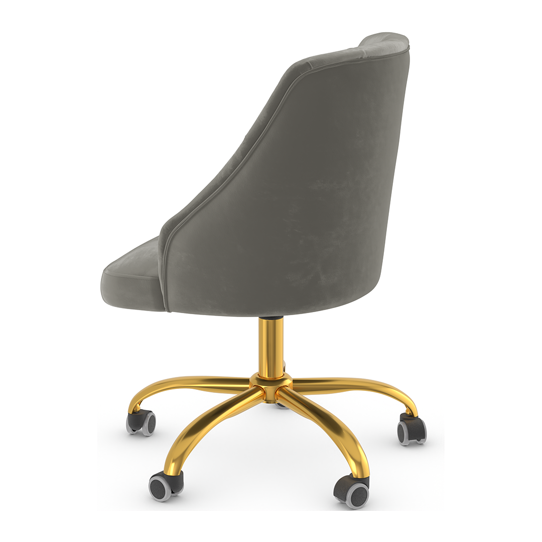 Velvet Home And Office Chair - Redcliffe